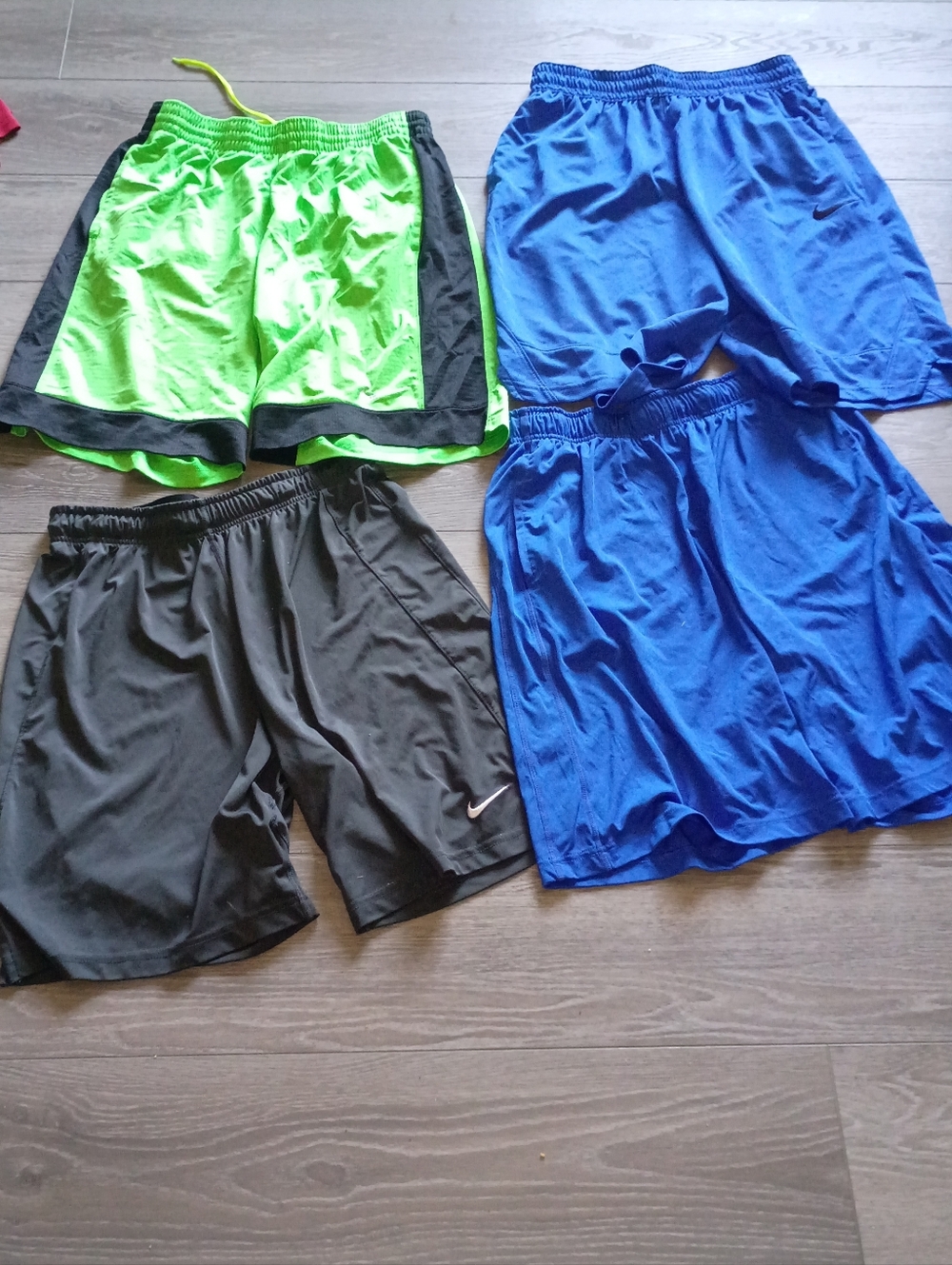 Athletic Shorts & Tank Bundle - Red, Black, Blue, Green, Orange Camo